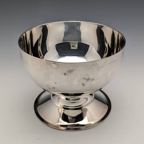 Set of 4 British Vintage Silver Plated Ice Cream Bowls